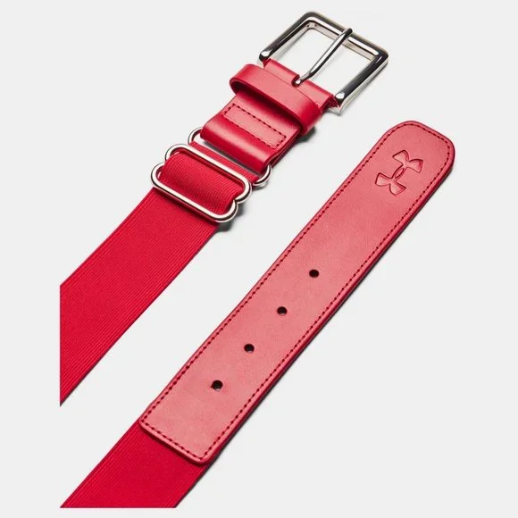 Under Armour Adult Adjustable Baseball/Softball Belt-Red-New with Tags - Picture 1 of 1